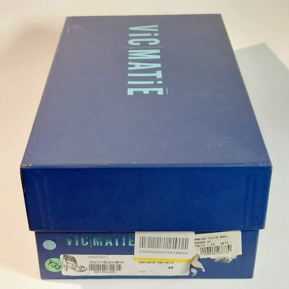 Vic Matié multi ankle strap mid-heel sandals, EU40, wide fit, EUC custom dyed - Picture 11 of 12